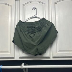 Olive Green Women's Shorts